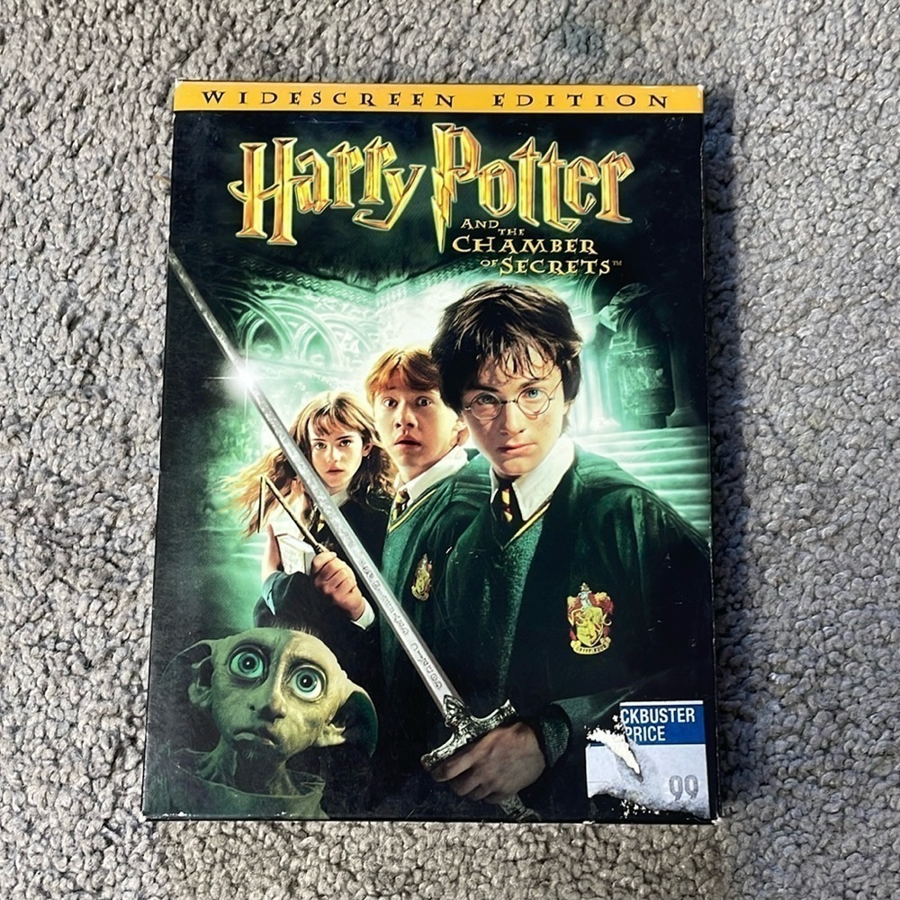 Harry Potter And The Chambers Of Secrets Wide Screen Edition DVD